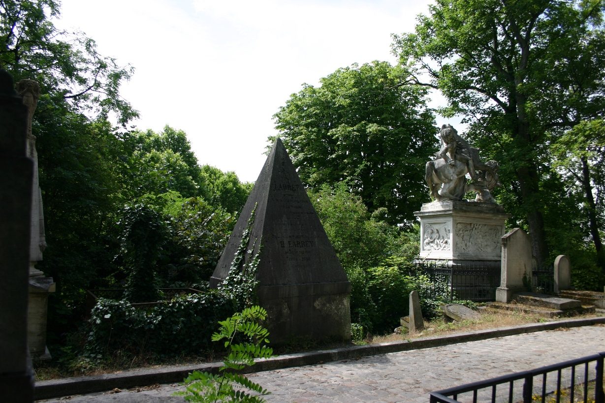 Dominique Jean and Hippolyte Larrey's tomb, Pere Lachaise Cemetery, Paris (1).JPG